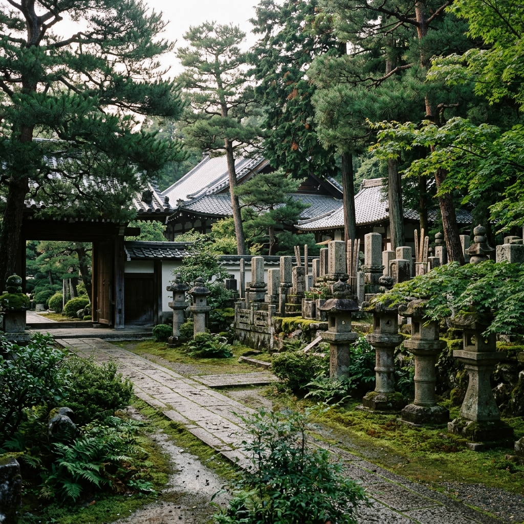 Mibu-dera Temple Kyoto — Shinsengumi training ground and burial site, part of the samurai heritage cluster near the Samurai Ninja Museum Kyoto